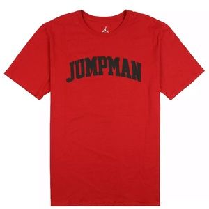 Jordan JSW Jumpman Wordmark T-Shirt Gym Red Black